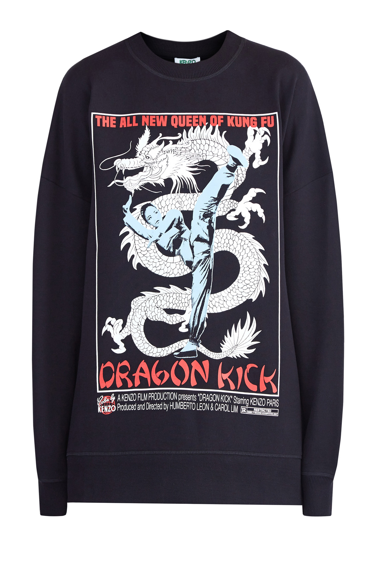 Свитшот кроя oversize с вышивкой «Dragon Kick» в стиле азиатских афиш, Черный, Свитшот кроя oversize с вышивкой «Dragon Kick» в стиле азиатских афиш
Свитшот кроя oversize с вышивкой «Dragon Kick» в стиле азиатских афиш, Черный, Свитшот кроя oversize с вышивкой «Dragon Kick» в стиле азиатских афиш